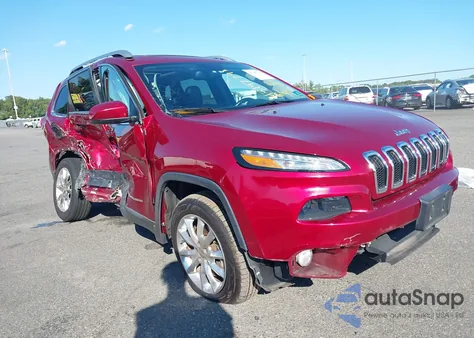 2016 Jeep Cherokee Limited from USA, damaged, VIN 1C4PJMDS9GW279258